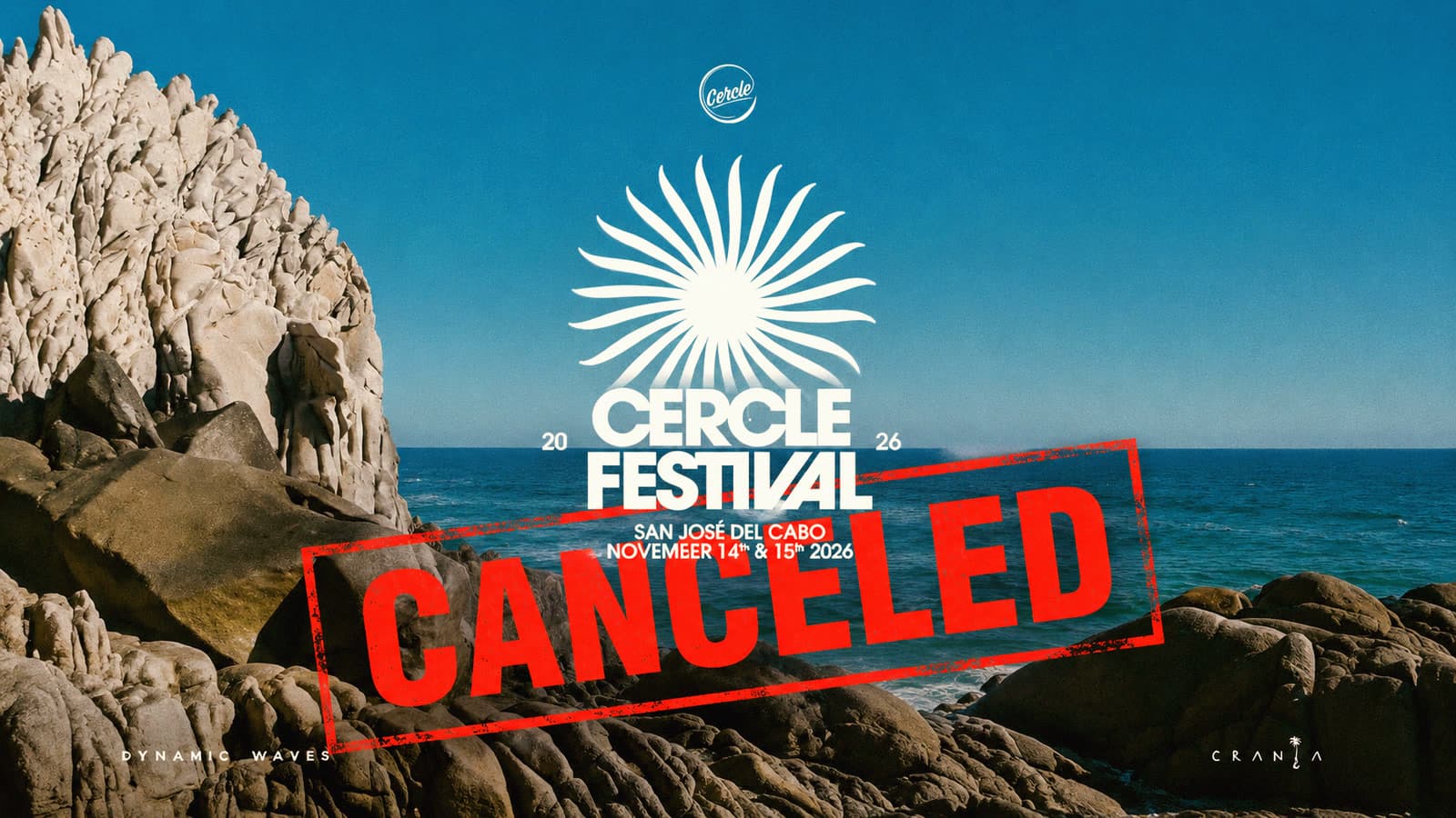 Cercle Cancels Its Mexico Festival and Says It's in Serious Financial Trouble