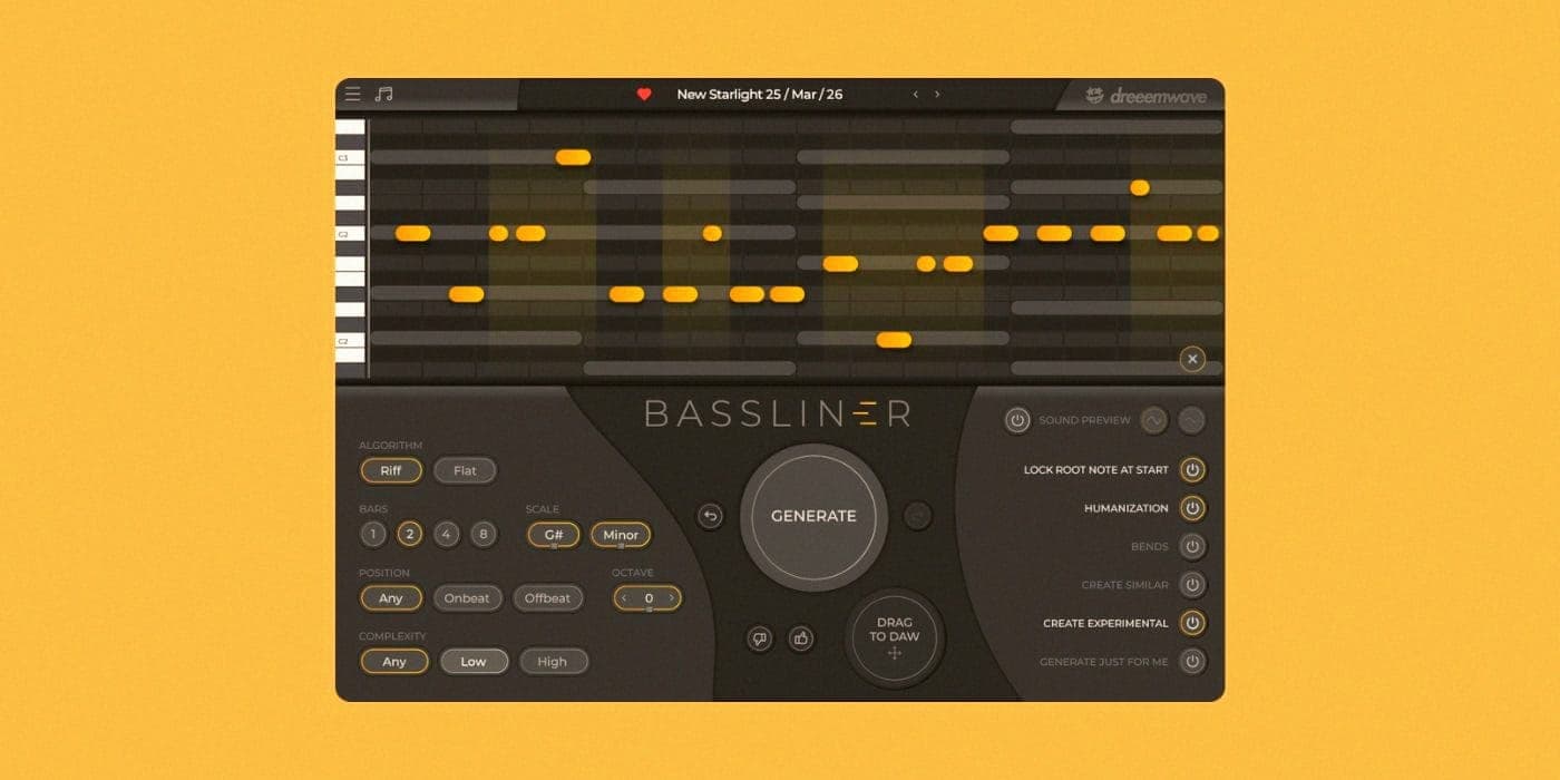 A Bassline Generator's Big Selling Point in 2026: It Is Not AI