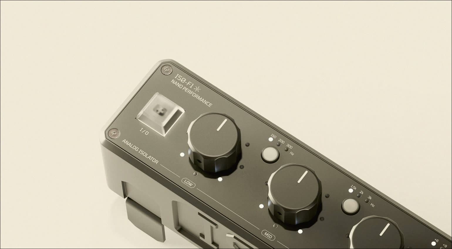 NANO Performance's ISO-F1 puts a boutique analogue isolator and filter on top of any mixer