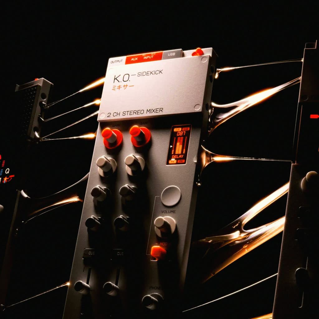 An expandable, affordable mixer: Teenage Engineering’s K.O. Sidekick