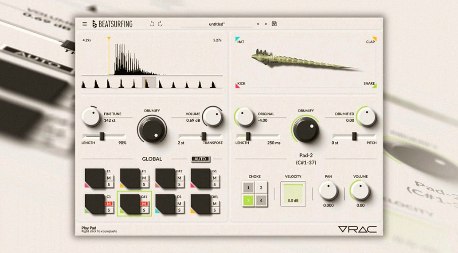 Feed It a Field Recording, Get Back a Drum Kit. BEATSURFING's VRAC Is Free.